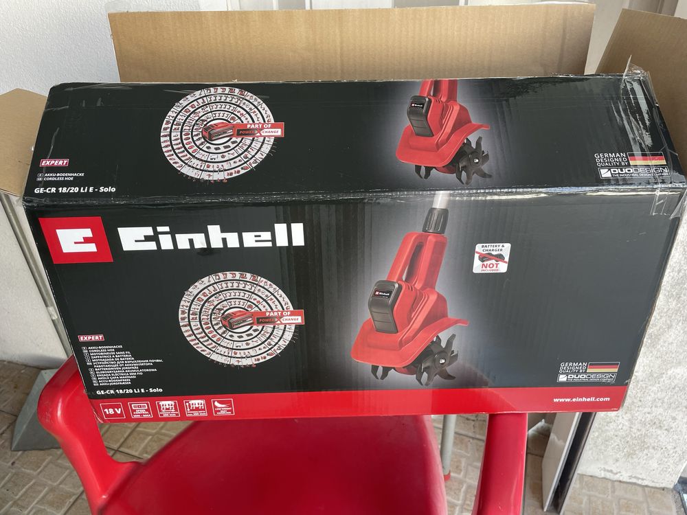 MOTOENXADA Elétrica Einhell com Bateria