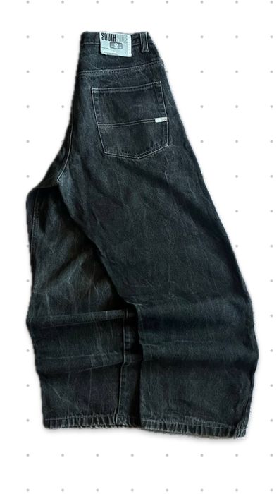Southpole grey tab sk8 y2k