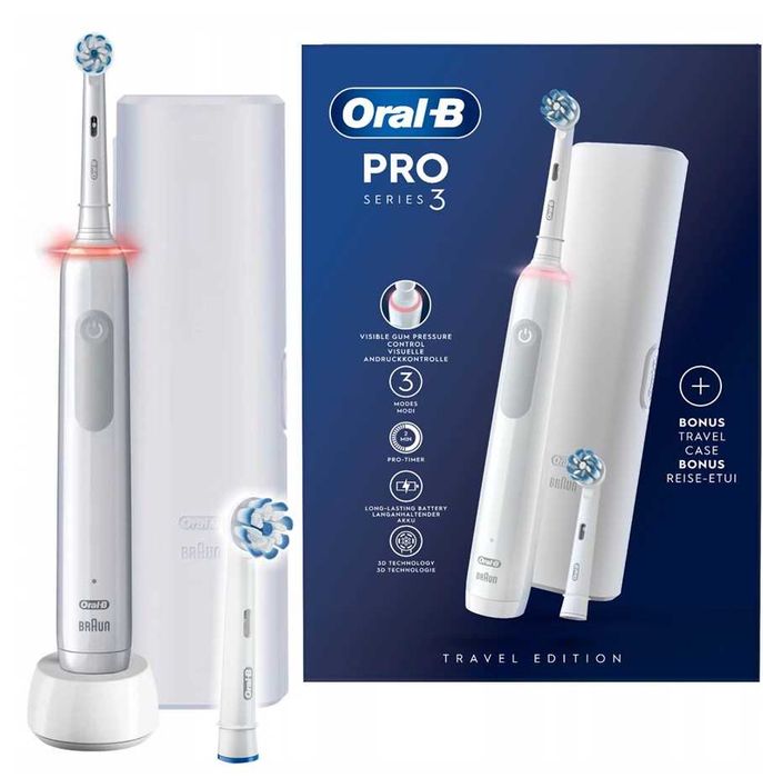 szczoteczka elektryczna oral-b pro3 jak nowa