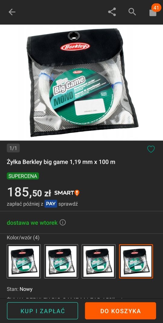 Żyłka wędkarska Berkley Big Game