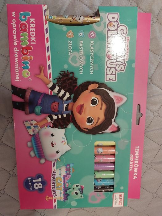 Kredki bambino nowe