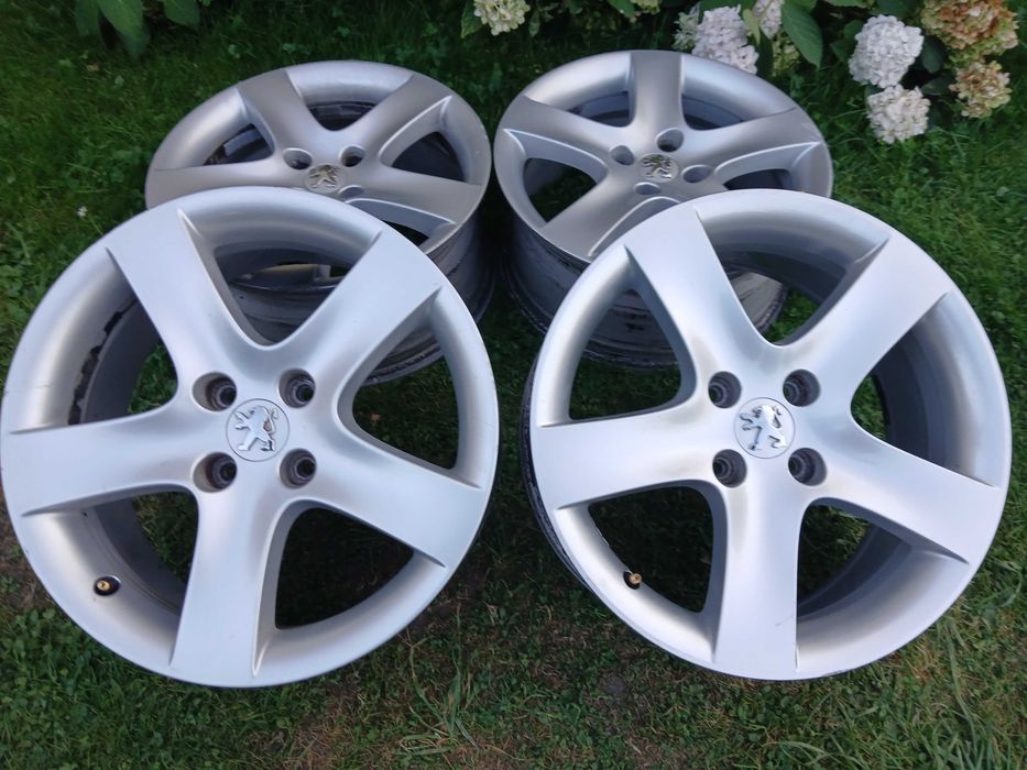 Alufelgi 17'' Peugeot 207 206 Partner 308 307 ORYGINALNE 3008 F-VAT