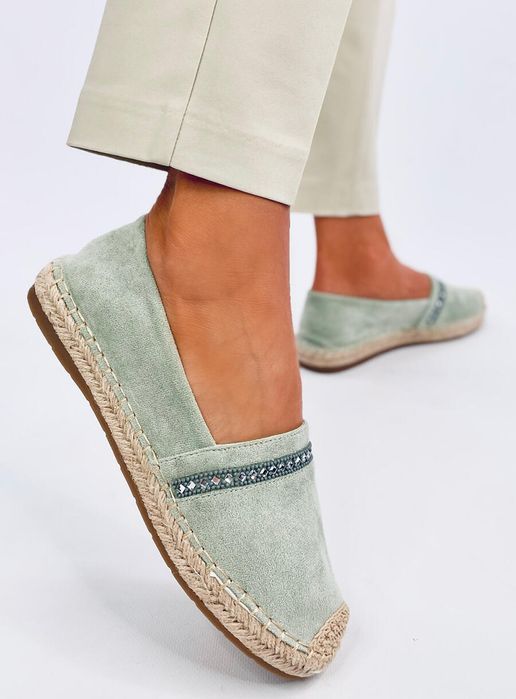 Espadryle Damskie Etance Green