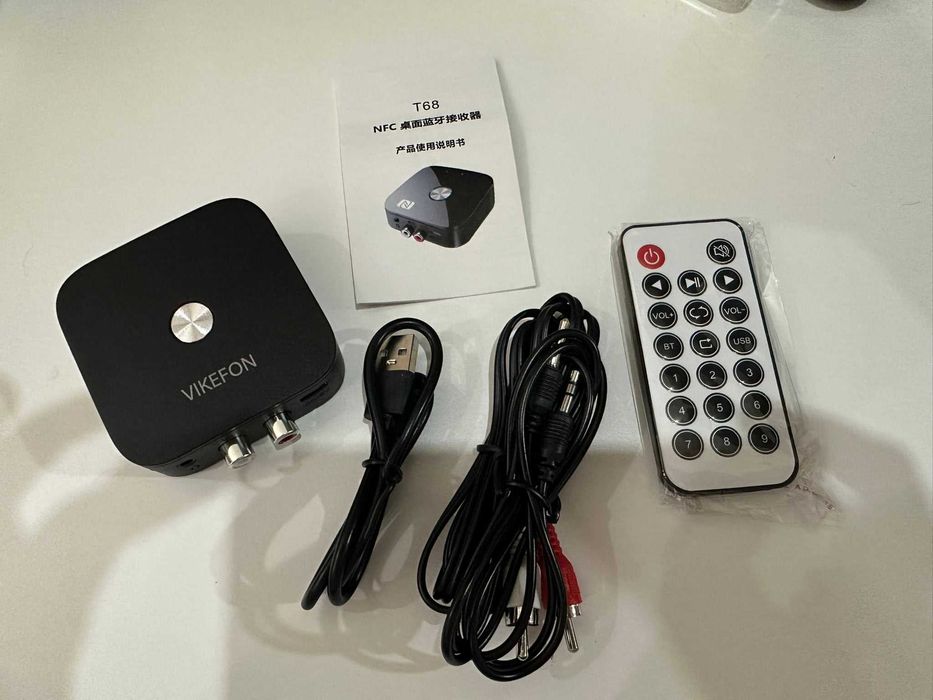 Receptor Bluetooth VIKEFON T68 – NUNCA usado!