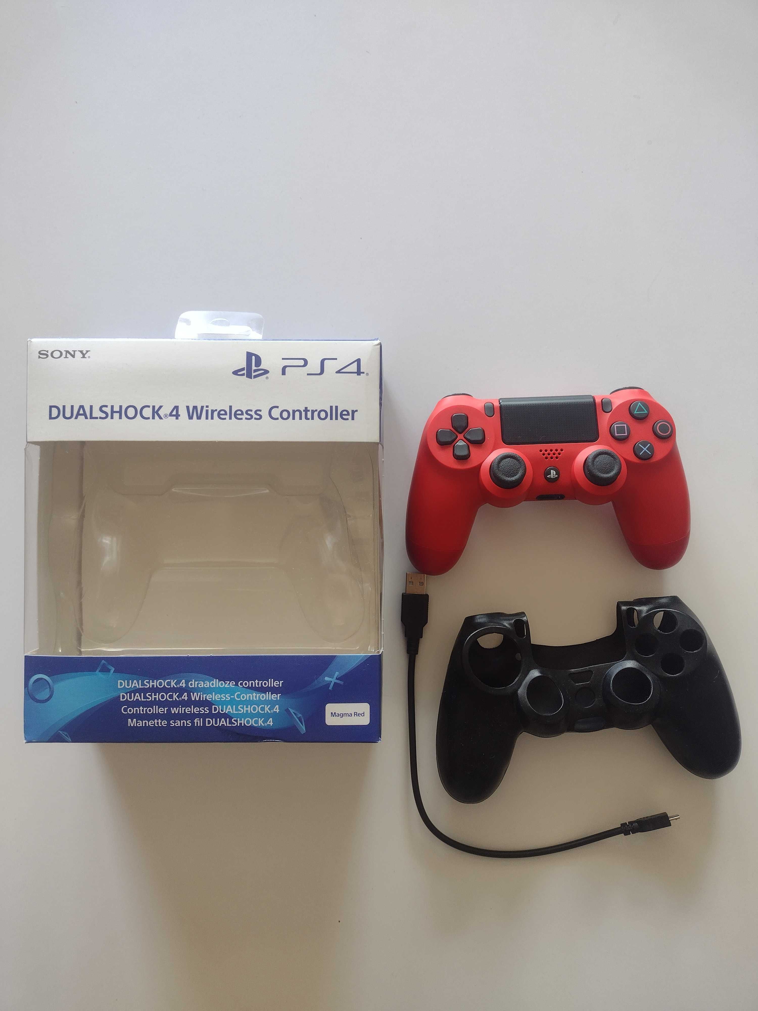 Kontroler SONY DualShock 4 V2 Magma Red