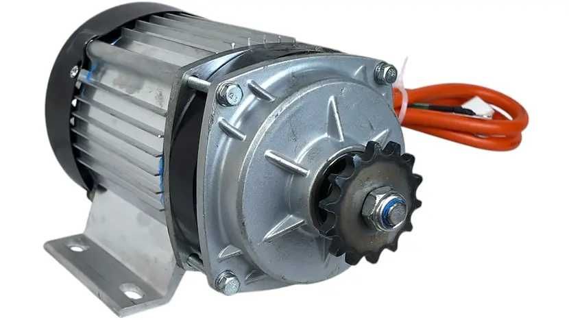 Електродвигун BLDC 1000W 48V 500 RPM з планетарним REDUKTOR! Новий!