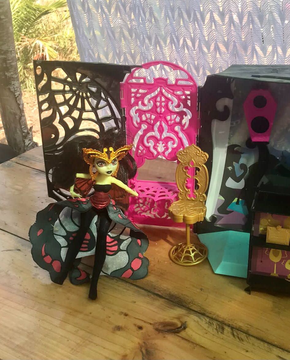 Monster High disco com bonecas