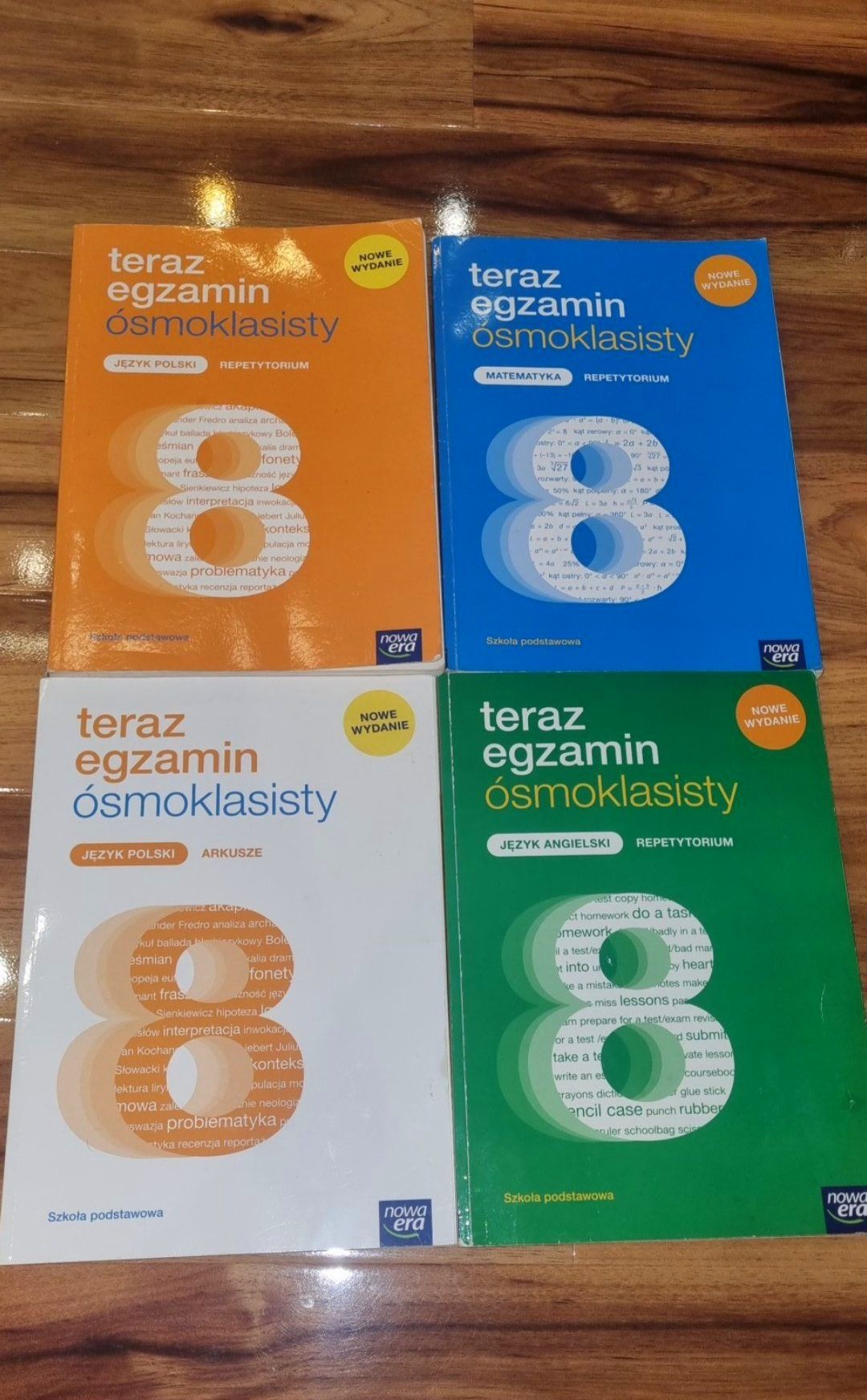 Repetytorium ósmoklasisty 8 klasisty polski angielski matematyka