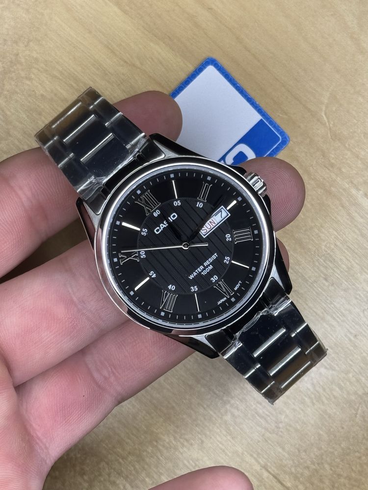 Годинник чоловічий Casio MTP-1384D-1A Оригінал Гарантія Часы мужские
