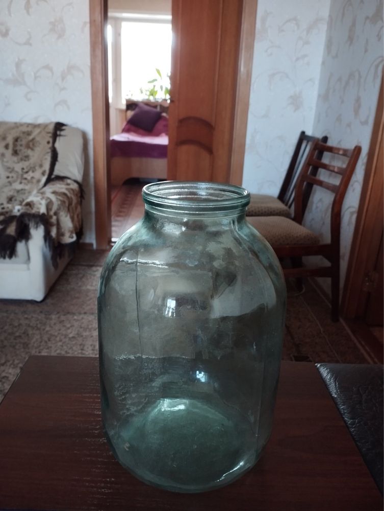 Бутыль 3л стекло