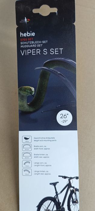 Błotnik MTB Hebie Viper S Set 26-29".