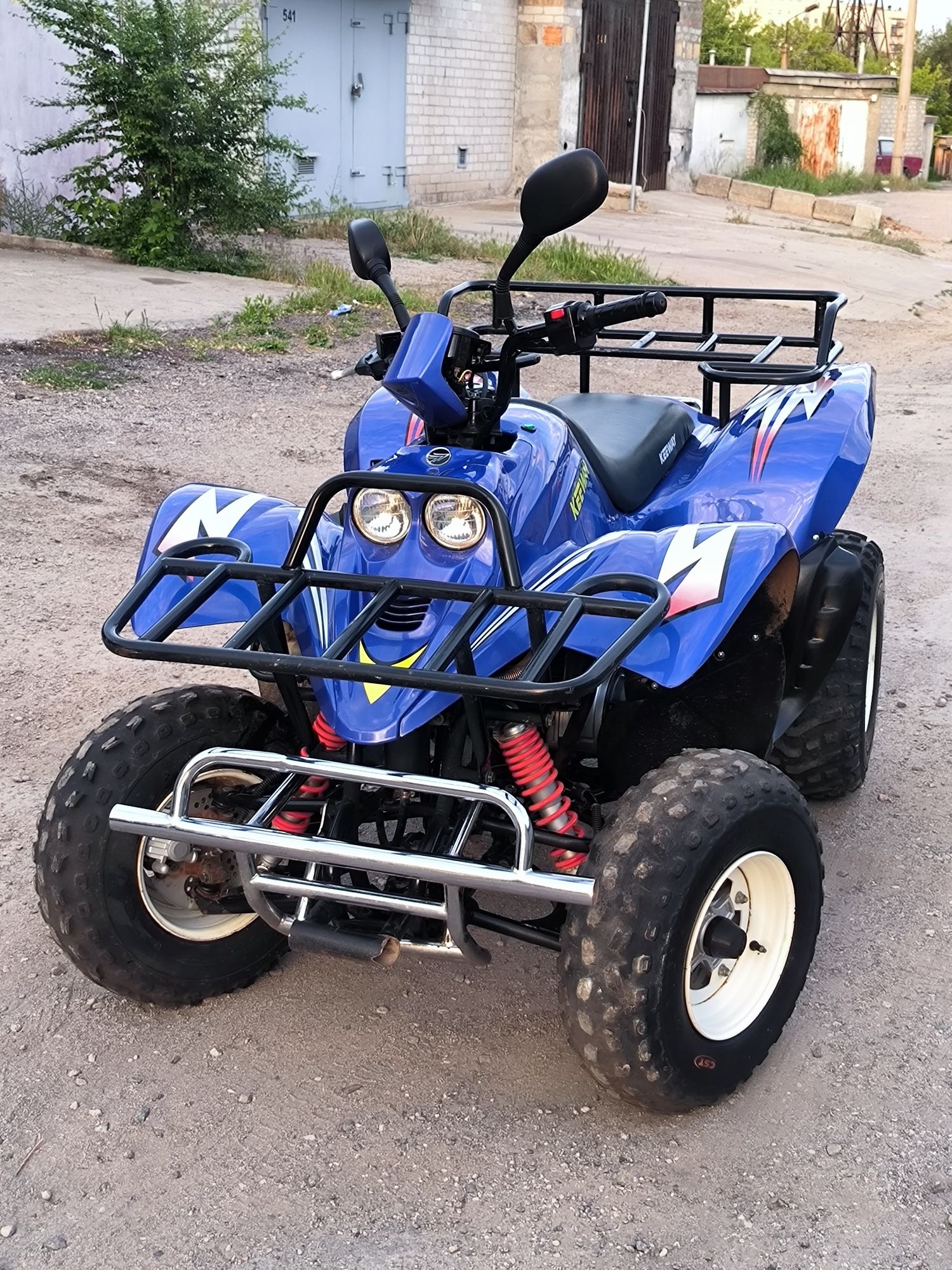 Квадроцикл двухместный Keeway ATV 250 (21 л/с. водяное охлаждение)