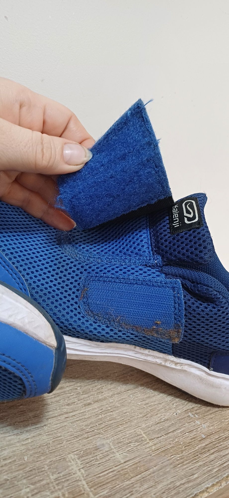 Letnie buty 39 niebieskie kobalt zarówno chłopca i dziewczyny decatlon