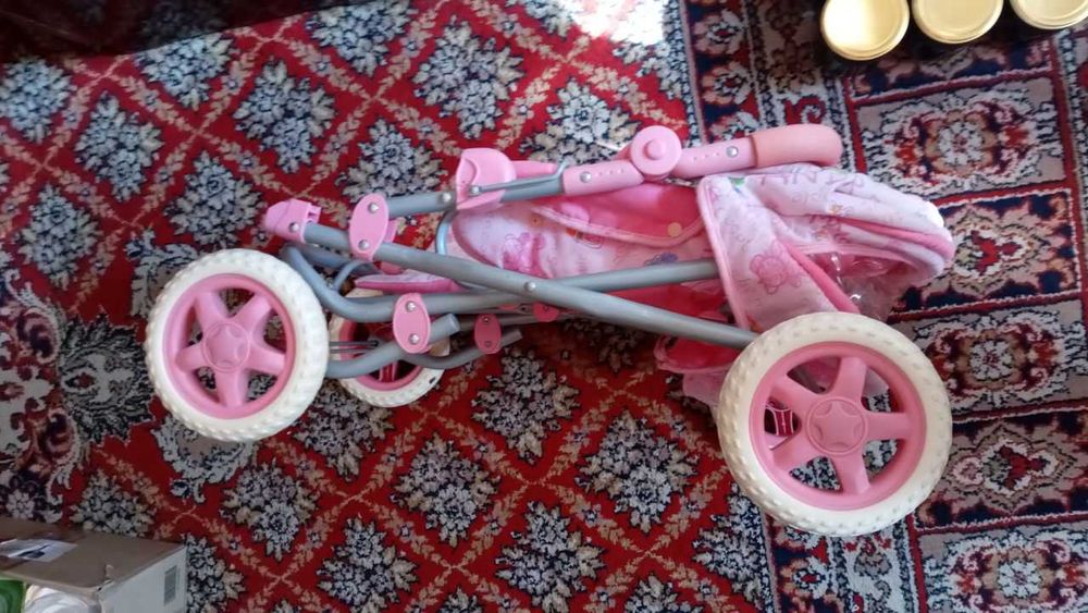 Дитячий іграшковий візочок