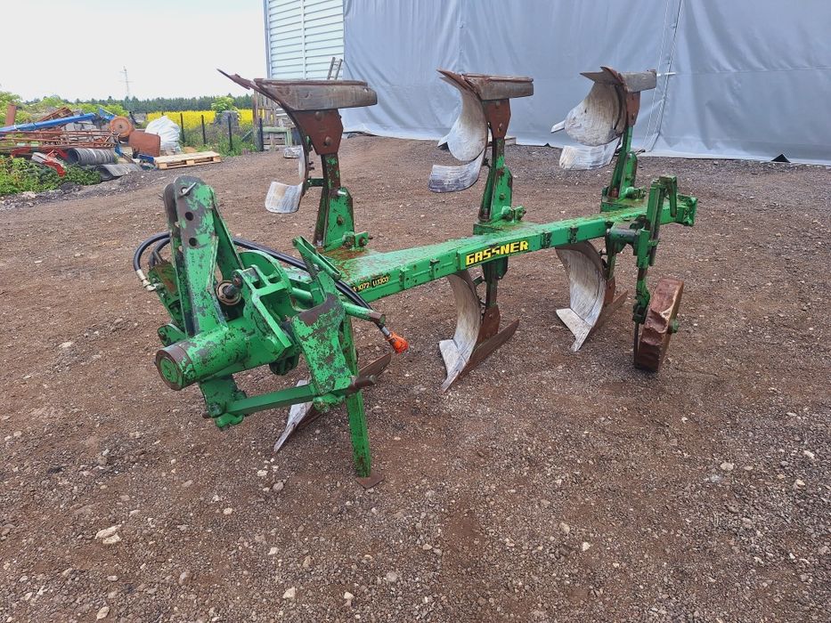 Pług 3 skibowy obrotowy Gassner zmienna szerokość orki nie kuhn lemken