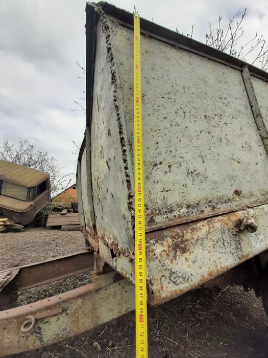 Причіп одноосний до трактора