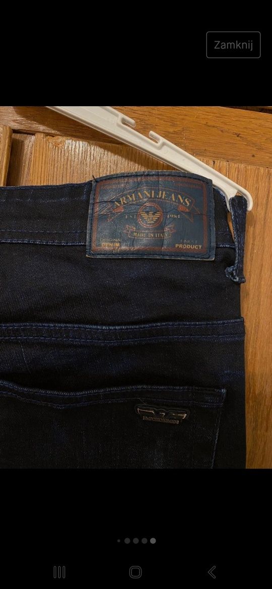 Jeansy Armani jeans r.32
