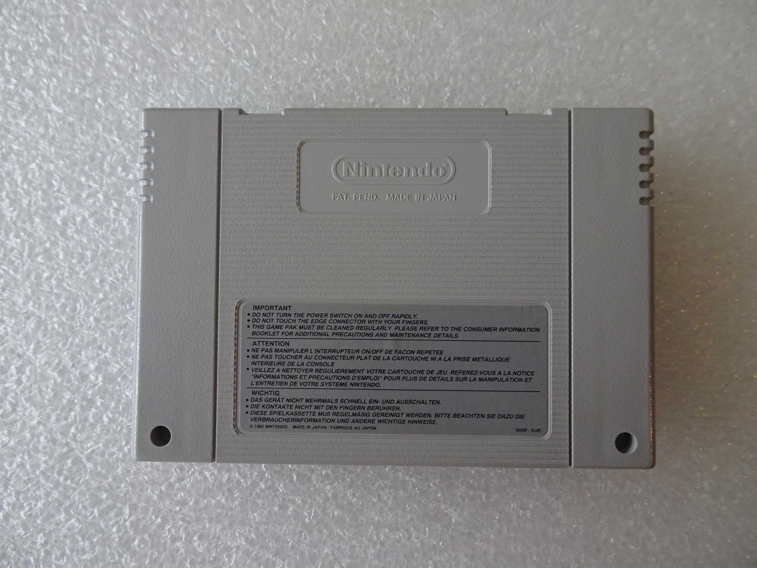 Jogo Super Nintendo Newman Haas Indy Car Nigel Mansell