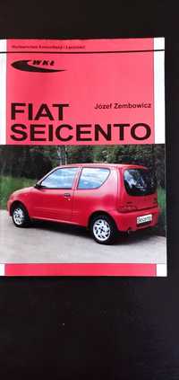 Zestaw dwóch książek instrukcji obsługi Fiat Seicento