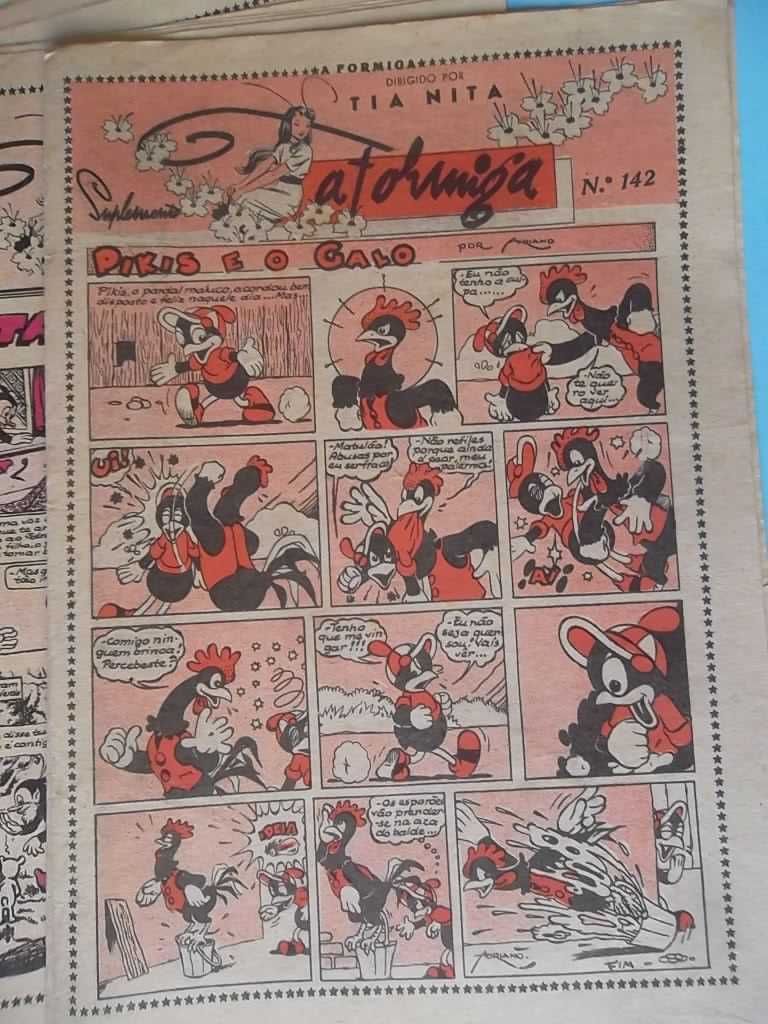A FORMIGA - Suplemento do Mosquito (1943) - N.º 46 a 180