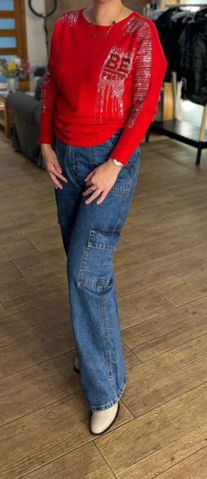 Женские джинсы клеш