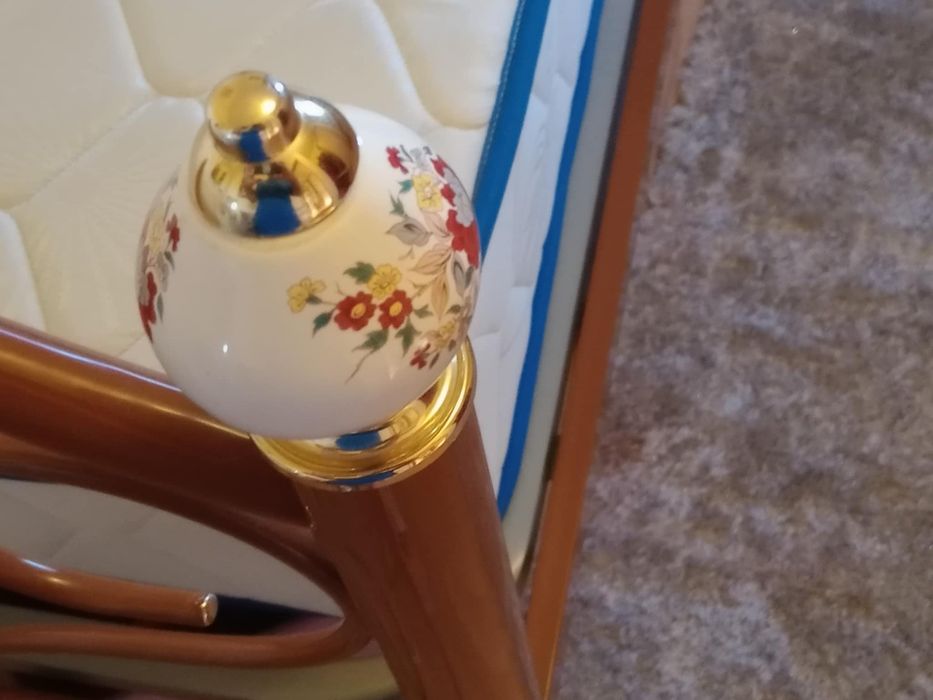 Cama de grades de solteira