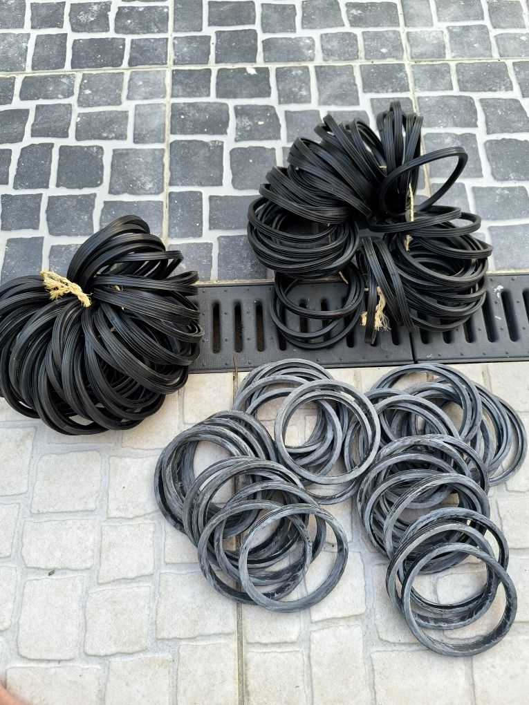 Conjunto de 125 anéis borracha 90mm