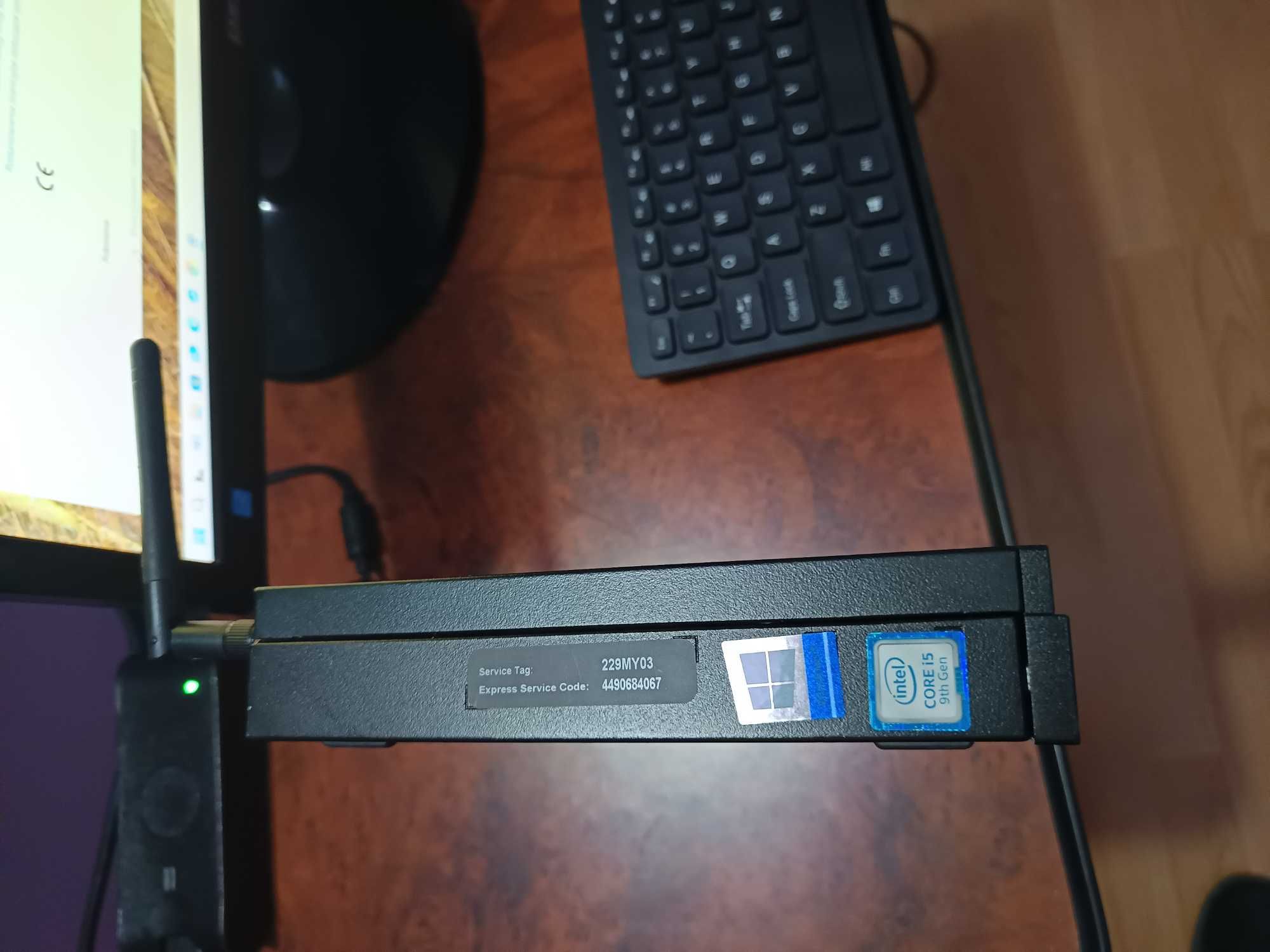 Dell OptiPlex 3070 Micro i5-9gen ram 32GB 240GB SSD m2 Win 11 Pro