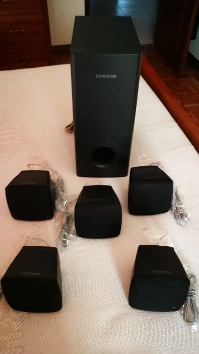 Sistema Som Samsung 5 Colunas + Sbuffer