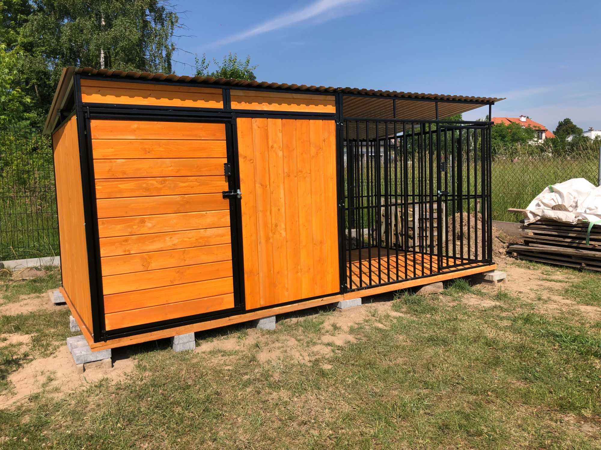Kojec dla psa , zagroda + buda - Producent