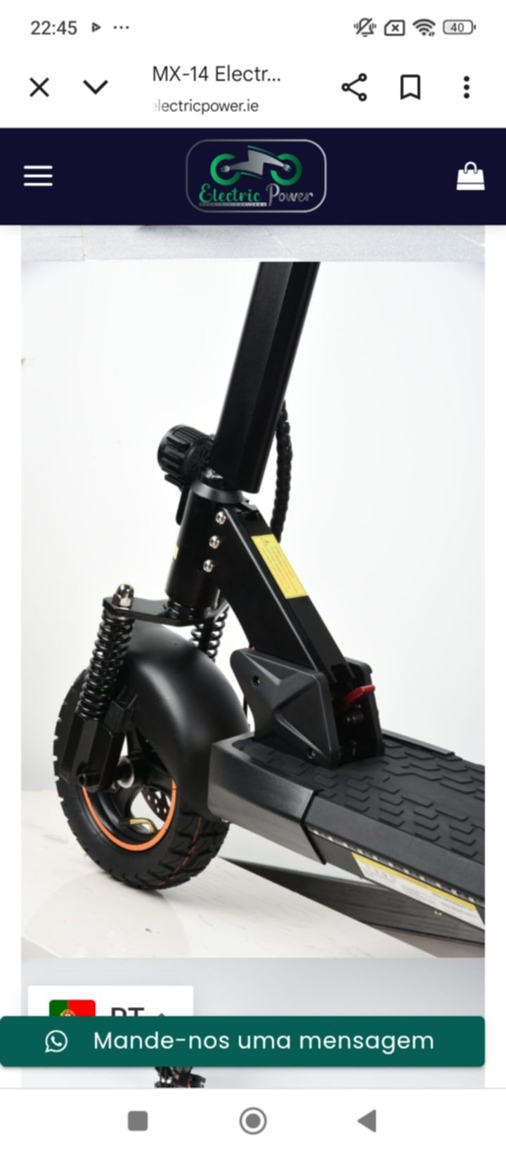 Trotinete mankeel mx14