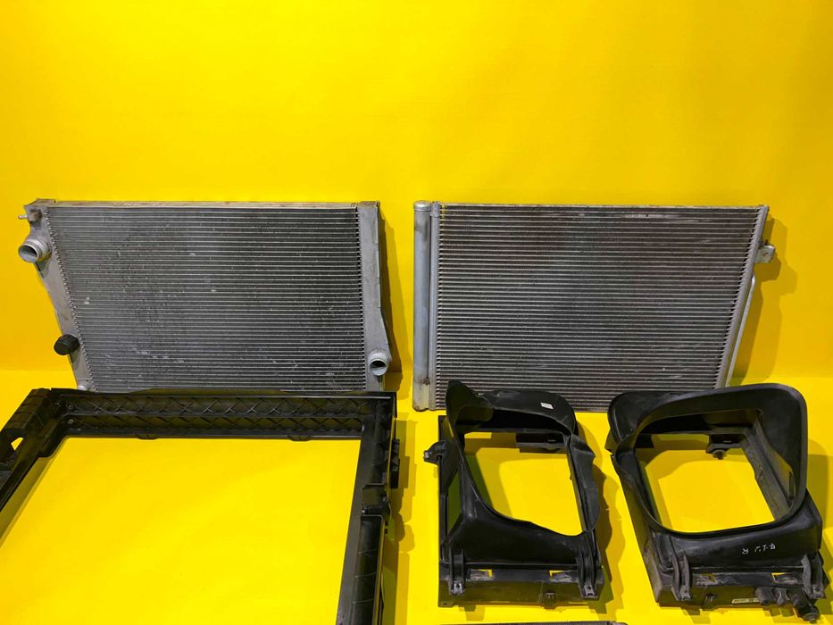 Радиатор BMW X5 E70 основной кондиционера БМВ Х5 Е70 интеркуллера АКПП