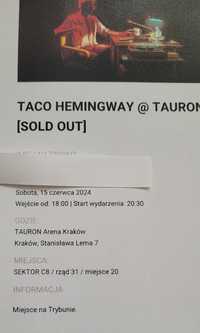 Taco Hemingway cena za 2 bilety Kraków 15.06.24