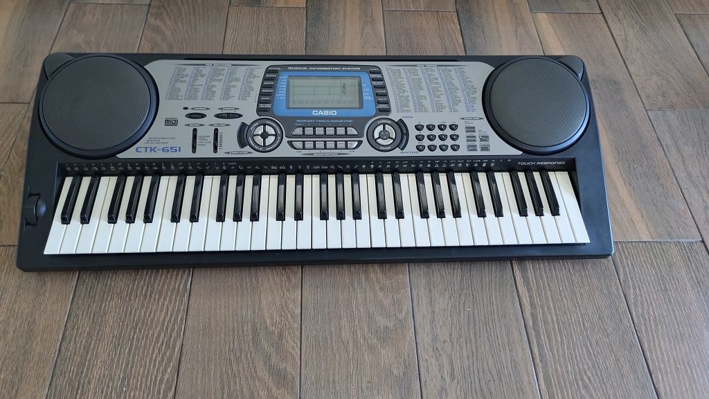 Keyboard organy casio ctk-651 ctk651