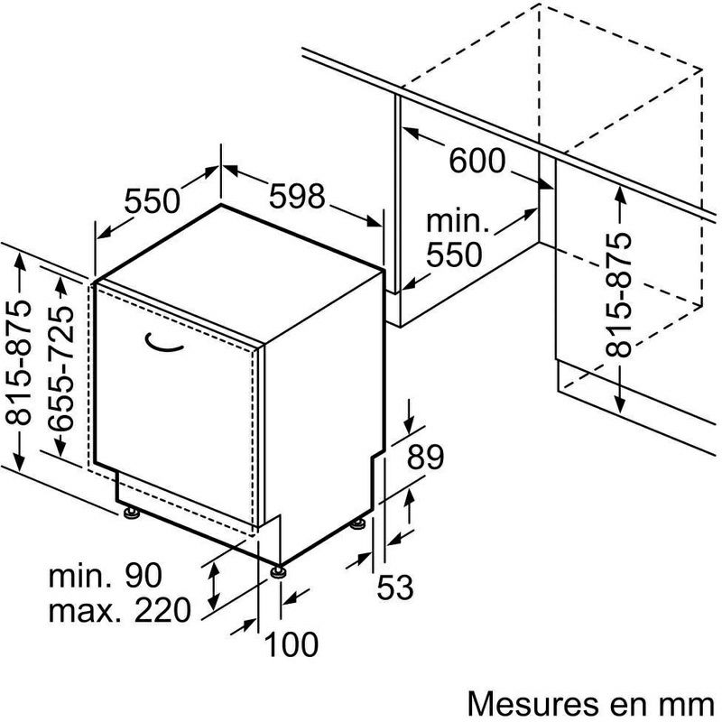 Посудомийна машина SN61HX08VE