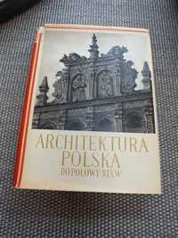 Architektura Polska do połowy XIX W   1956 R Kb051402