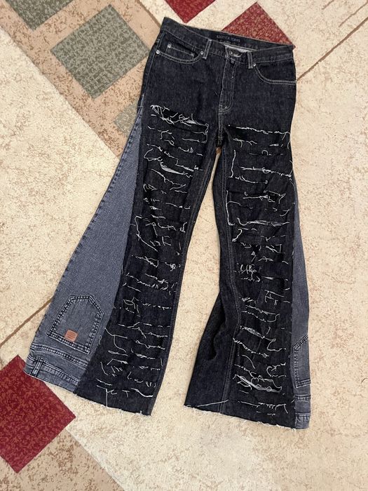 штаны опиум opium balenciaga