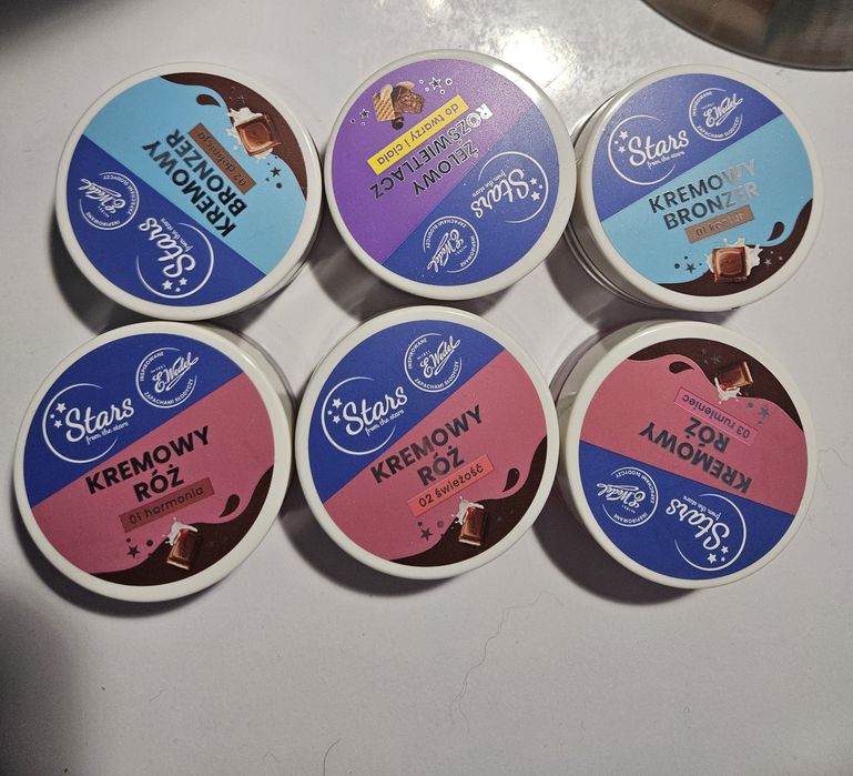 Stars from the Stars&Wedel/zestaw do konturowania na mokro/6 sztuk