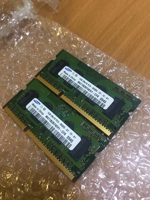 Оперативная память Samsung DDR3 2x1Gb SO-DIMM для ноутбука