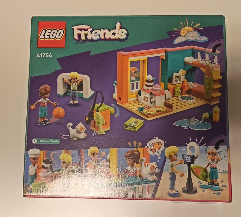 Конструктор LEGO Friends 41754 Комната Лео 203 деталей 6+