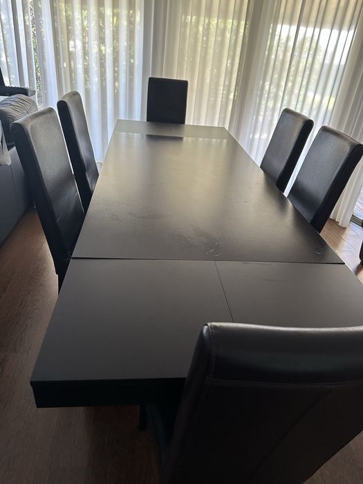 Mesa de jantar 180x80 extensivel (280x80)