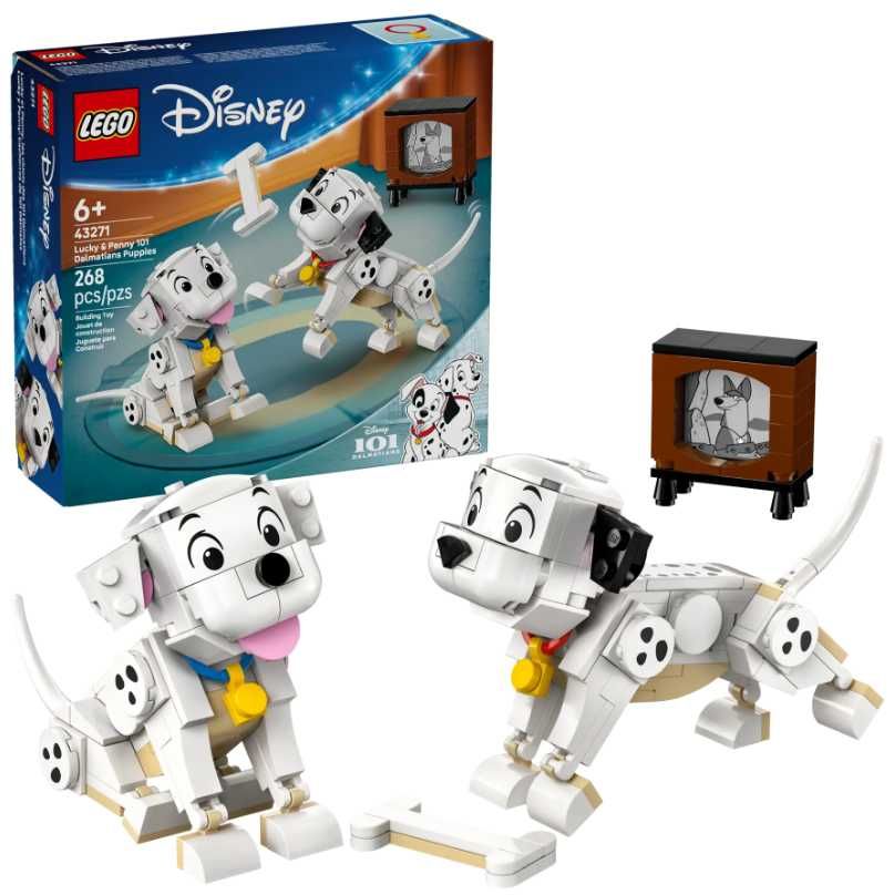 Klocki LEGO Disney 43271 Szczeniaczki Szczęściarz i Penny