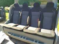 renault master 3  fotele ławka 2gi rząd