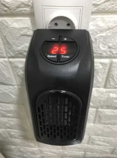 Портативний обігрівач handy heater 400 вт дуйчик