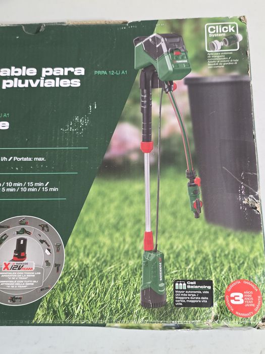 Bomba recarregável Parkside 12V