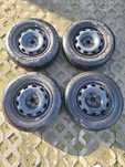 Felgi stalowe 5X100 Z OPONAMI 195/65/R15 ZIOMOWE + kołpaki gratis