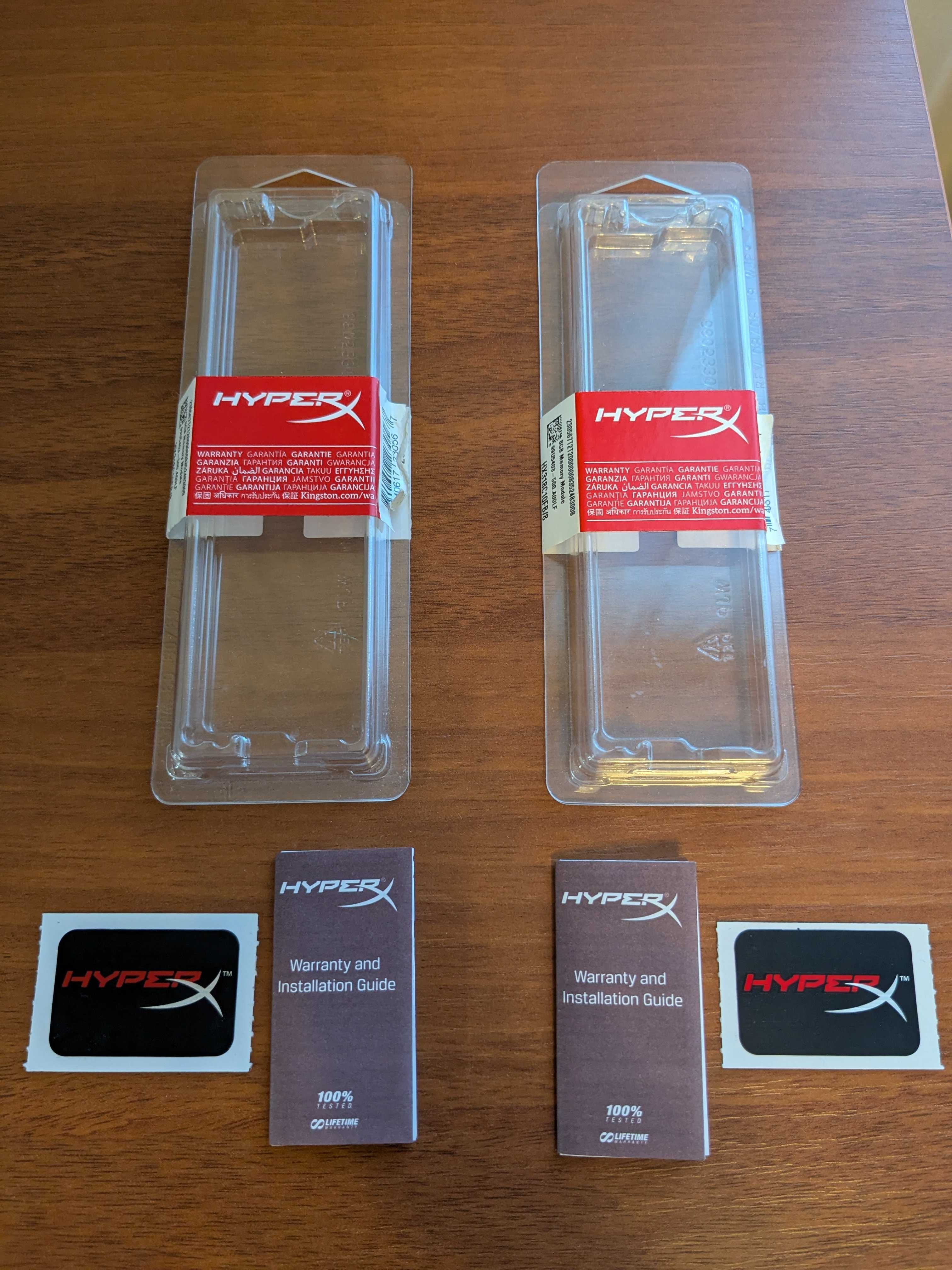 Kingston Fury 16GB (2x8GB HX318C10FB/8) DDR3 1866MHz / 2000MHz OC