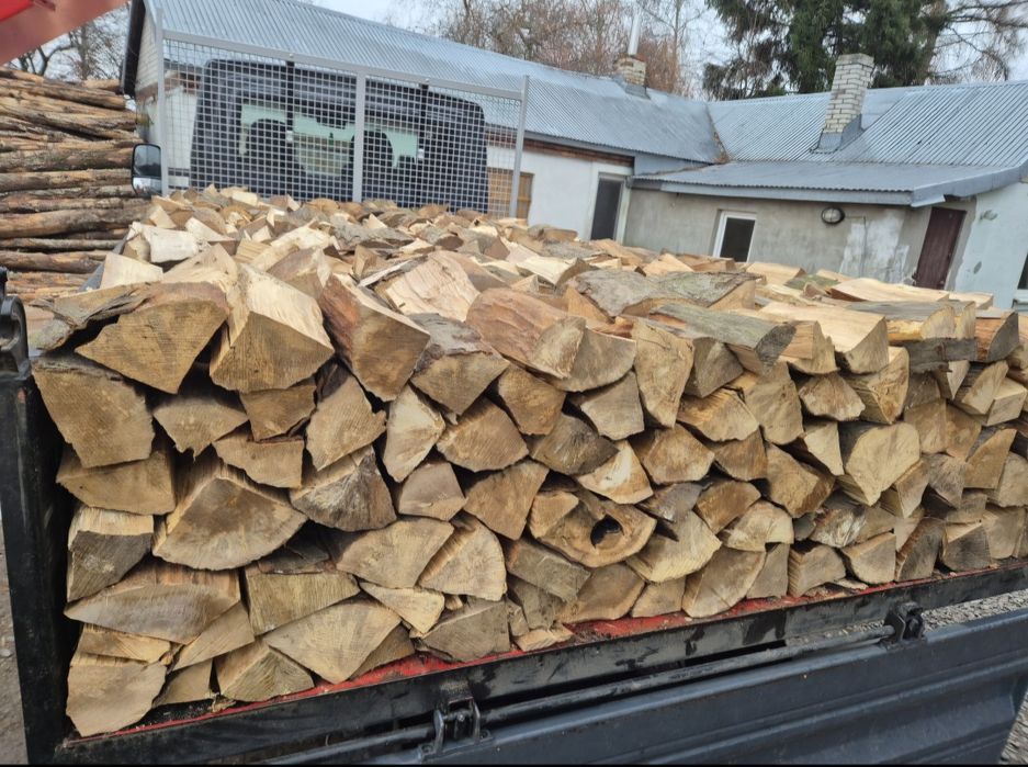 Drewno opałowe/kominkowe łupane drzewo opał,brzoza.olcha Dąb grab