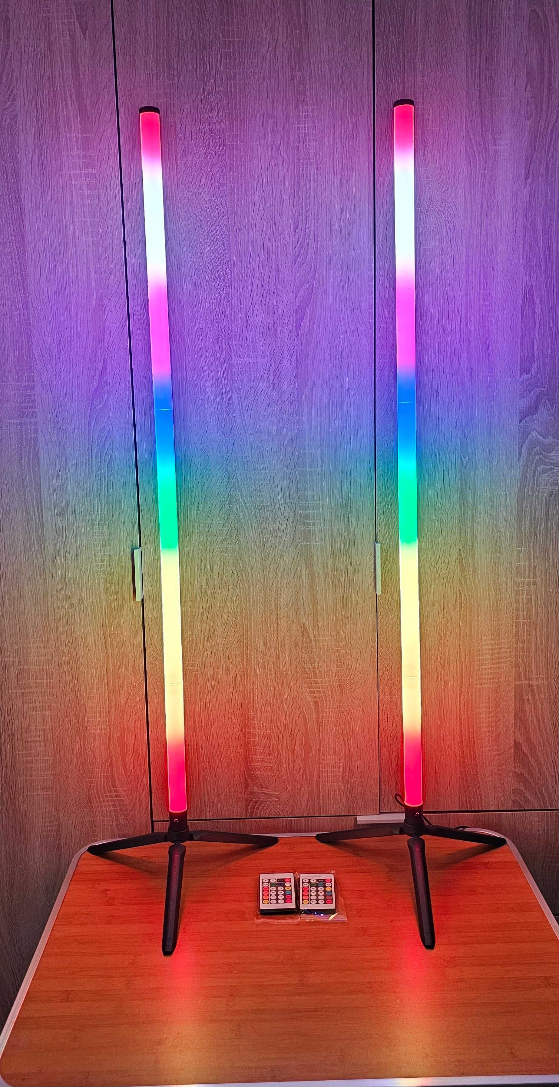 Сучасна Лампа - Торшер RGB LED  з Музичним Режимом Bluetooth Пульт