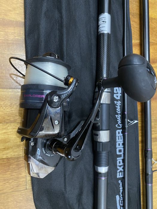 Vendo Cana de Pesca Explore Great Coast 420 + extras